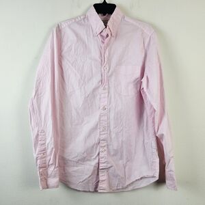 J.CREW Men's Classic Secret wash shirting shirt Size Small Pink